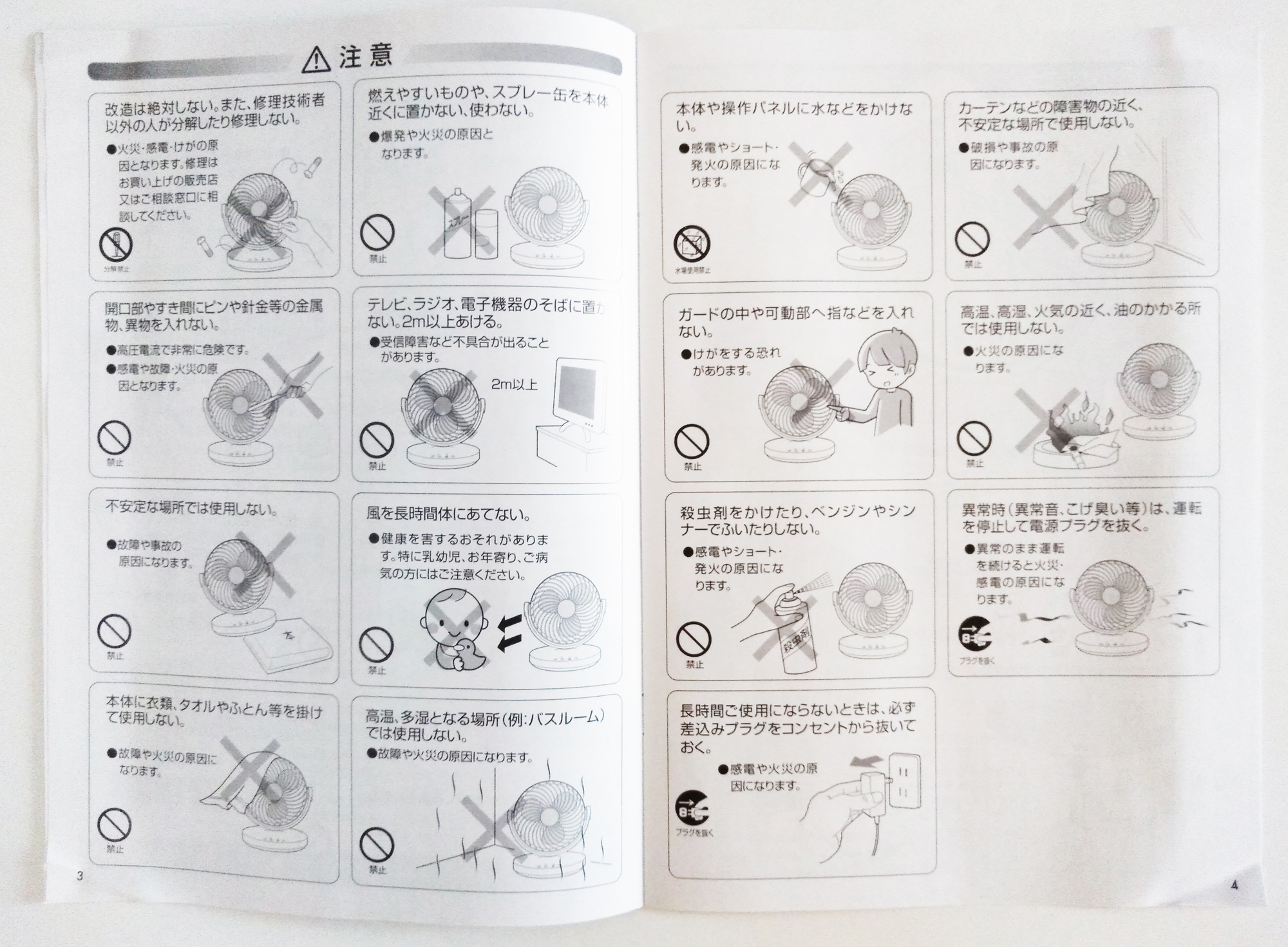 サーキュレーター説明書2